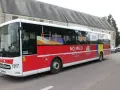 Bus NOMAD aux couleurs du D-Day, reliant les plages du débarquement près de Bayeux.